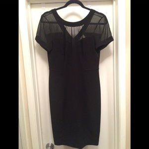 Black cocktail dress